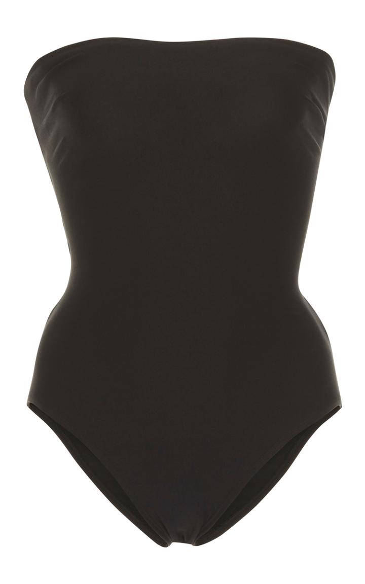 Cushnie Et Ochs Strapless One Piece Swimsuit