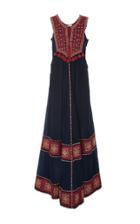 Talitha Tribal Embroidered Pinafore Dress