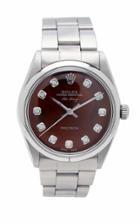 Vintage Watches Rolex Airking Brown Pearlized Diamond Dial