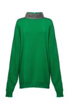 Christopher Kane Ribbed Cotton Pullover Dress