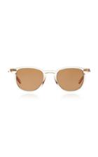 Mr. Leight Coopers S 46 Clear Acetate Round-frame Sunglasses