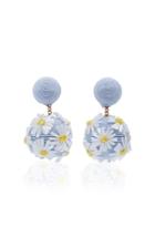 Rebecca De Ravenel Forget Me Not Drop Earrings