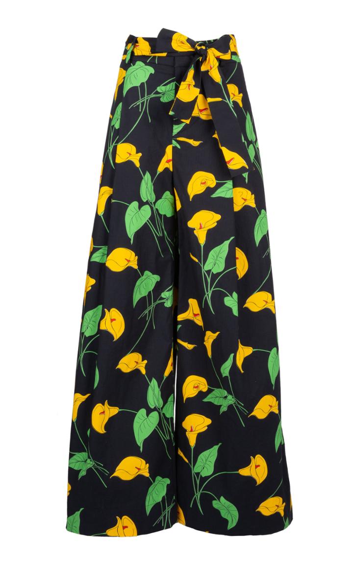 La Doublej Balloon Wide-leg Cotton-blend Pants Size: Xl
