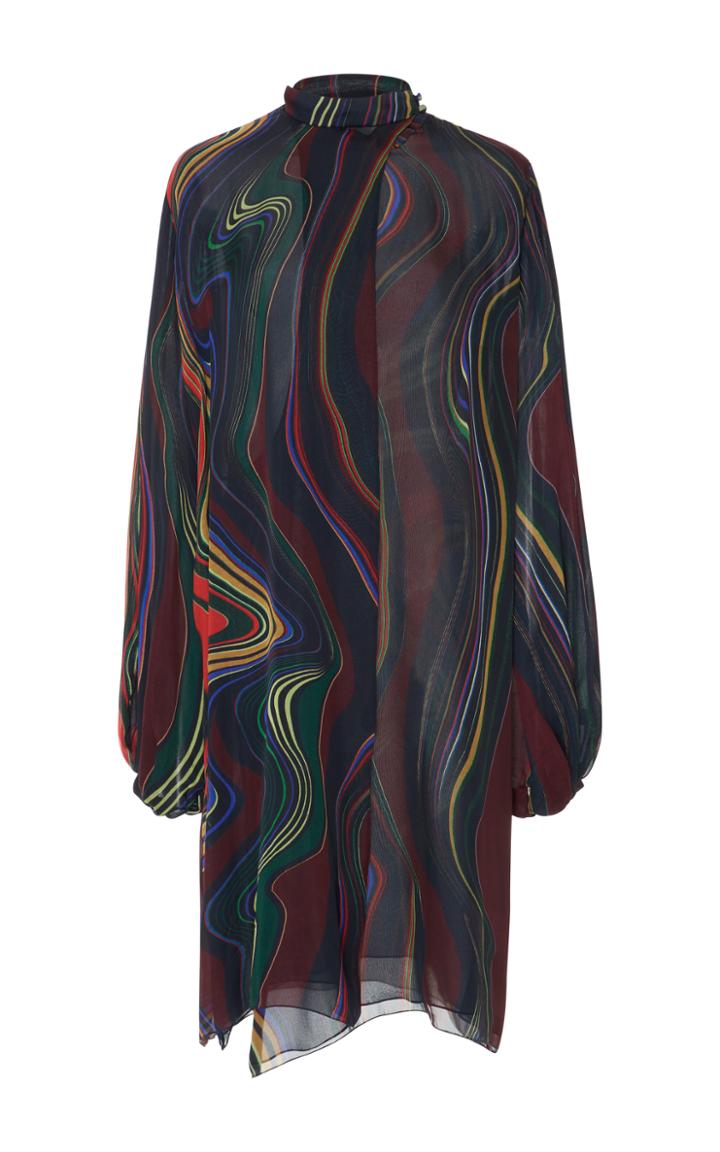 By. Bonnie Young Printed Mini Shift Dress