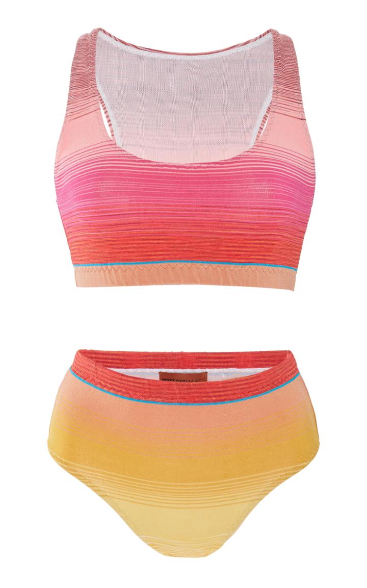 Missoni Mare Striped Bikini Set Size: 38
