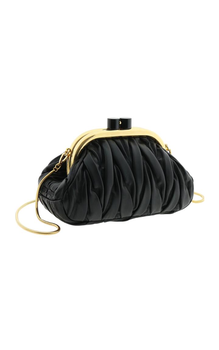 Moda Operandi Miu Miu Matelasse Leather Clutch