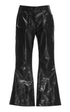 Olivier Theyskens Naper Cropped Leather Pants