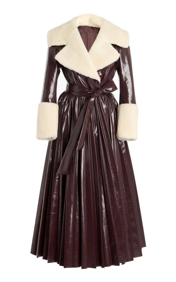 Moda Operandi A.w.a.k.e. Mode Fur-trimmed Shell Coat