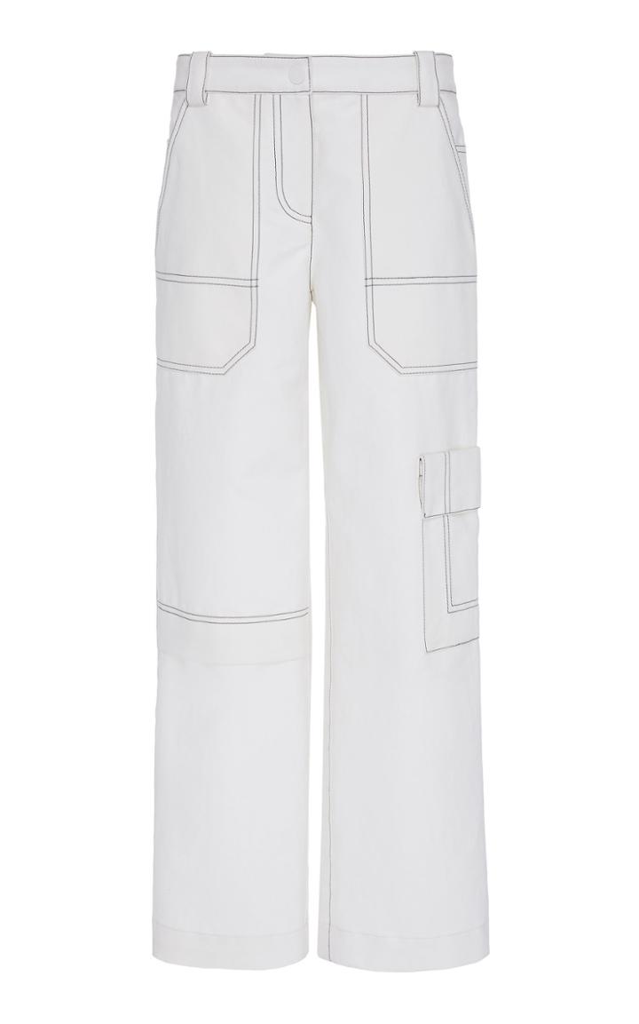 3.1 Phillip Lim Tailored Straight-leg Twill Cargo Pants