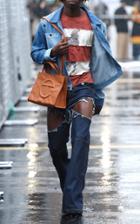 Telfar Thigh-hole Boot-cut Jeans