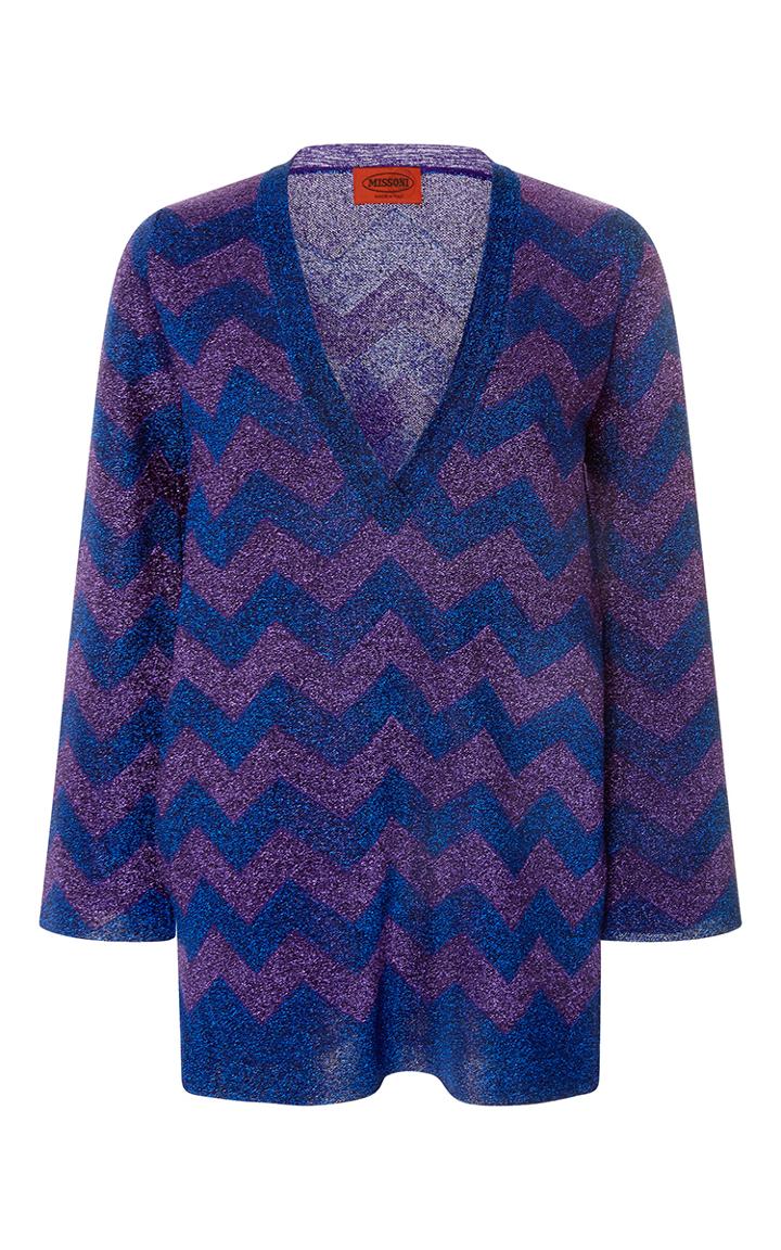 Missoni Zig Zag Lam Tunic Top