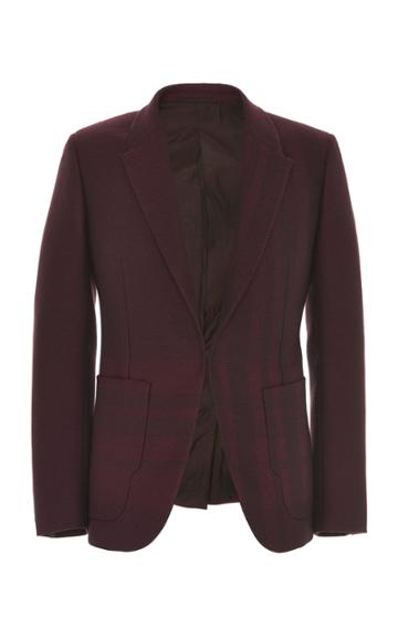 Ermenegildo Zegna Couture Xxx Herringbone Blazer