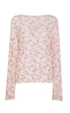 Yvonne S Under Printed Cotton Tee