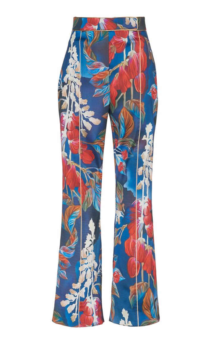 Peter Pilotto Printed Twill Trousers