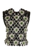 Moda Operandi Paco Rabanne Fleur Strass Hooded Chain Top