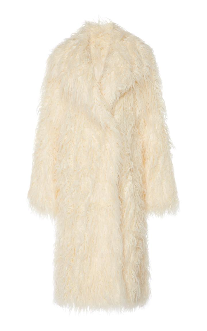 Paco Rabanne Oversized Shearling Coat