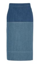 Marni Cotton Denim A-line Skirt