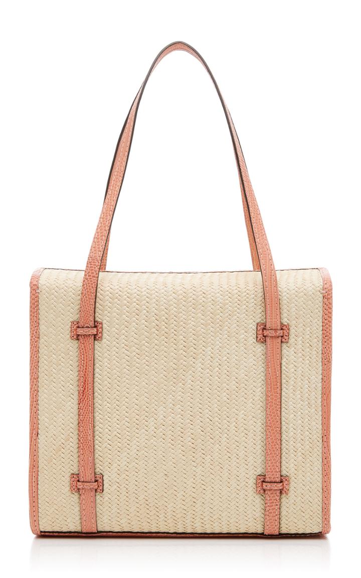 Hunting Season Clo Box Bag In Iraca And Lizard