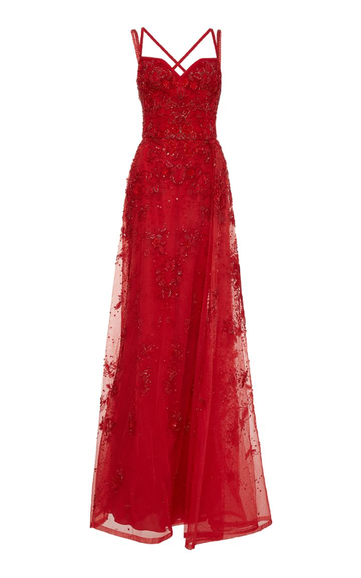 Elie Saab Heart Shape Neckline Gown