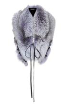 Lysa Lash Furs Fox Oversized Ruffled Collar