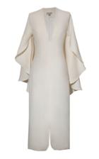 Moda Operandi Andres Otalora Los Andes Cape-effect Wool Dress