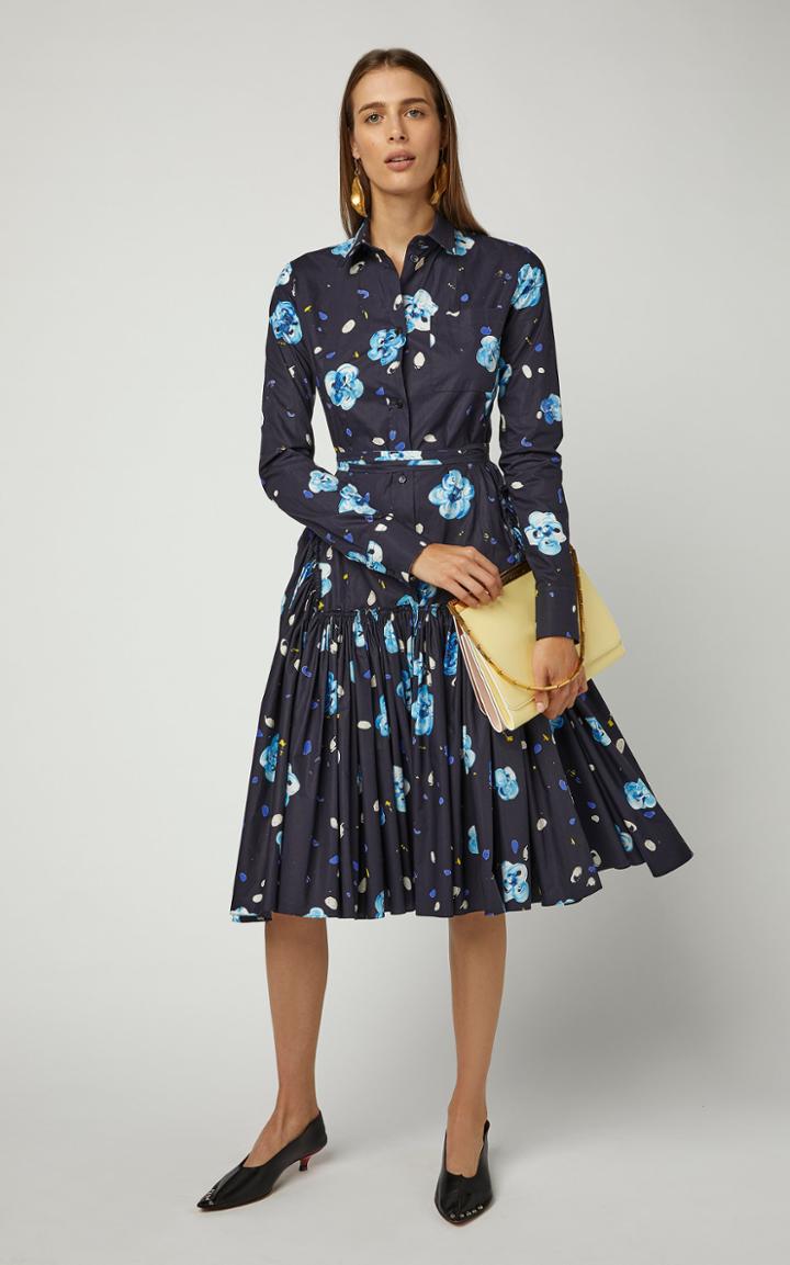 Marni Floral Cotton Dress