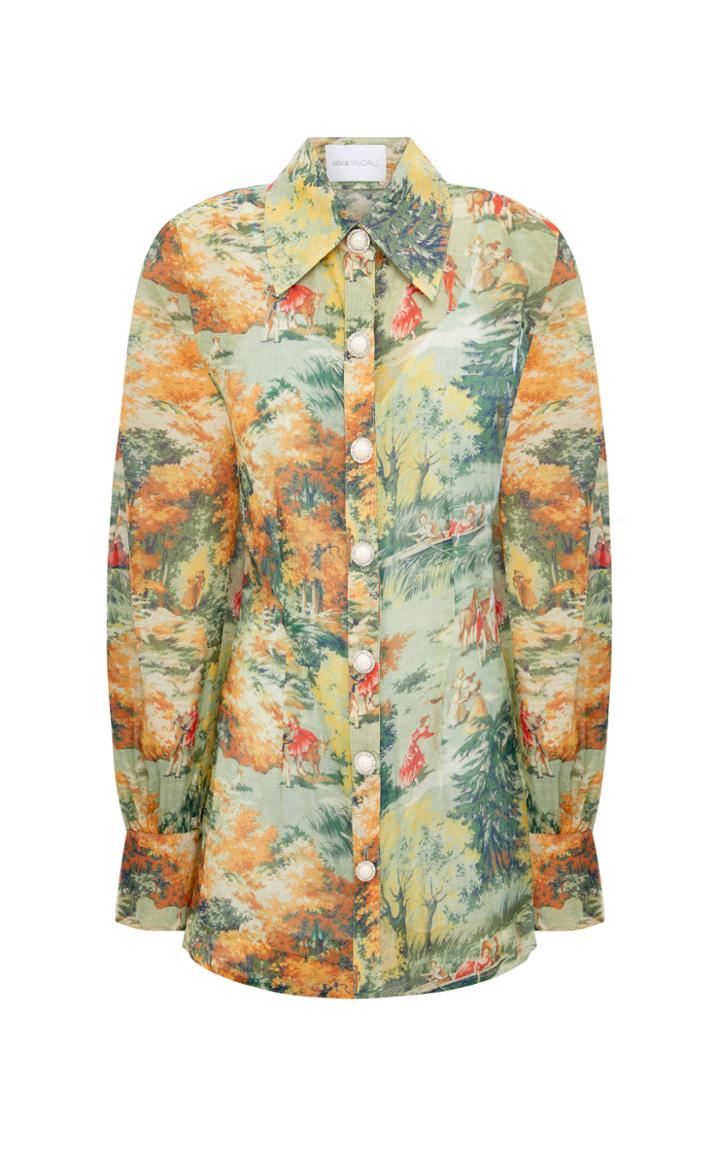 Alice Mccall Strange Dreams Cotton Shirt Dress