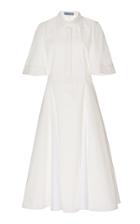 Jonathan Cohen Collared Cotton Shirt Dress