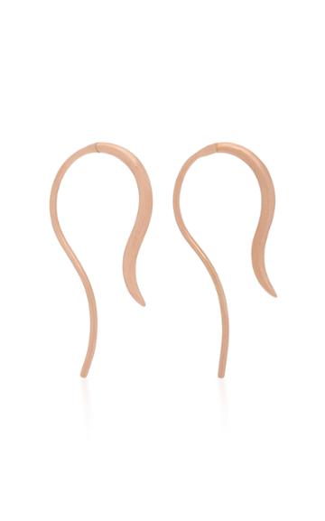 White/space Oona 14k Rose Gold Earrings