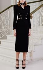 Alessandra Rich Wool-blend Tweed Cropped Jacket