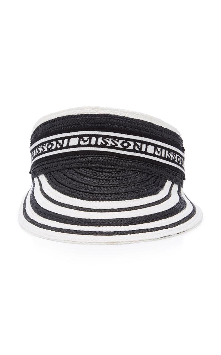 Missoni Mare Nastri Logo Woven Visor