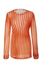 Diane Von Furstenberg Long Sleeve Knit Top