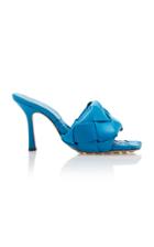 Bottega Veneta Braided Leather Heeled Mules