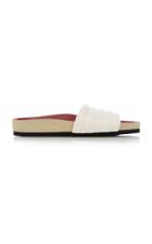 Isabel Marant Hellea Quilted Leather Slides