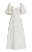 Markarian Exclusive Greta Cutout Beaded Cotton Dress