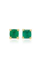 Ila Xenia 14k Gold Emerald Earrings