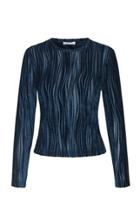 Moda Operandi Stine Goya Maya Flocked Velvet Top