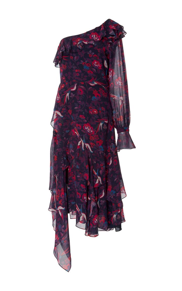 Tanya Taylor Isua Floral Dress