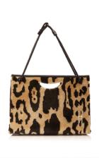 Hayward 1712 Mini Leopard Brocade Basket Bag