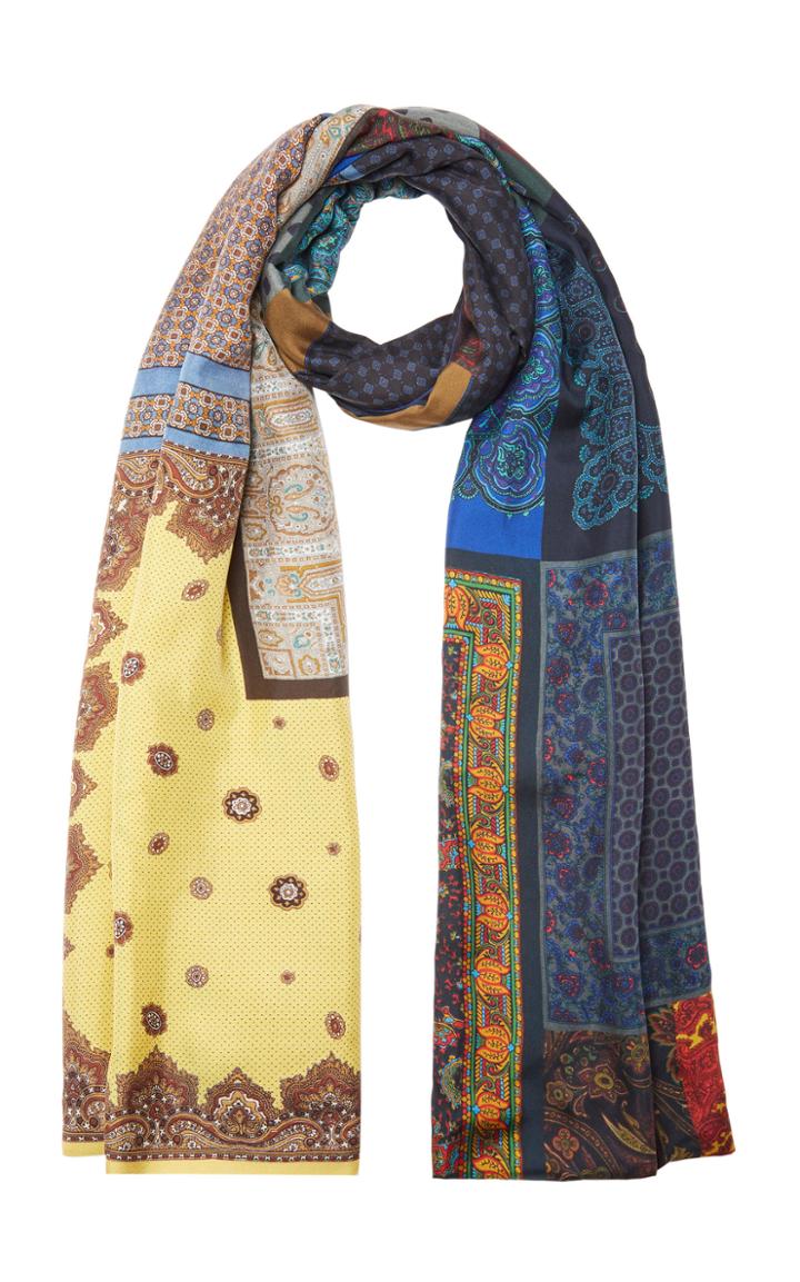 Pierre-louis Mascia Patchwork Scarf