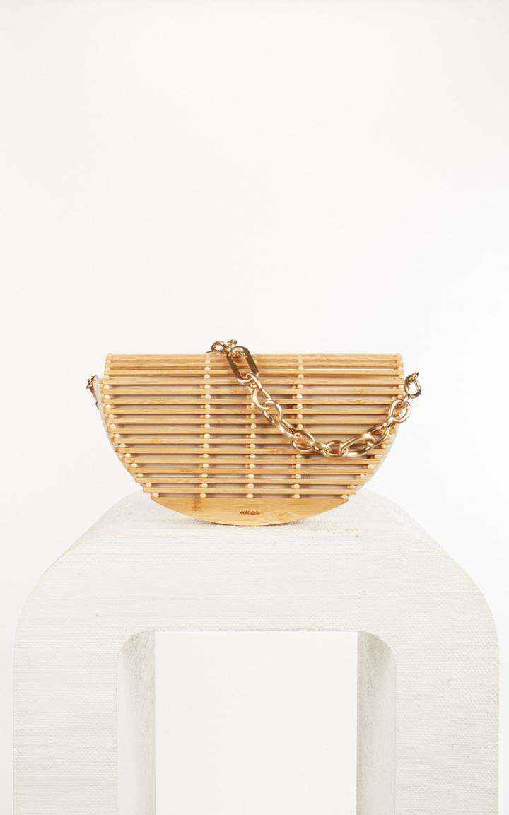 Moda Operandi Cult Gaia Celine Caged Bamboo Shoulder Bag