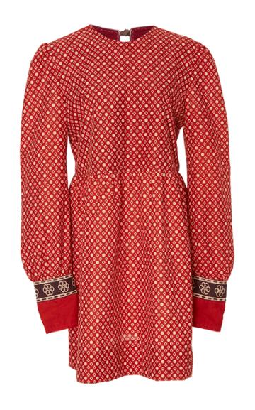 Alix Of Bohemia Ruby Doll Poppy Bloom Dress