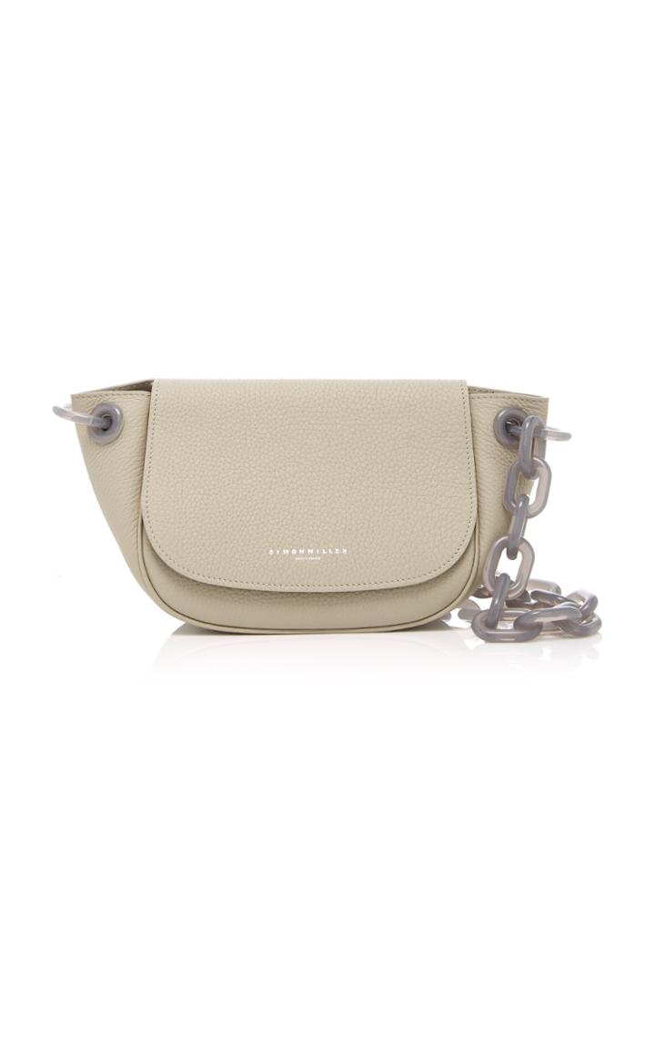 Simon Miller Textured-leather Shoulder Bag
