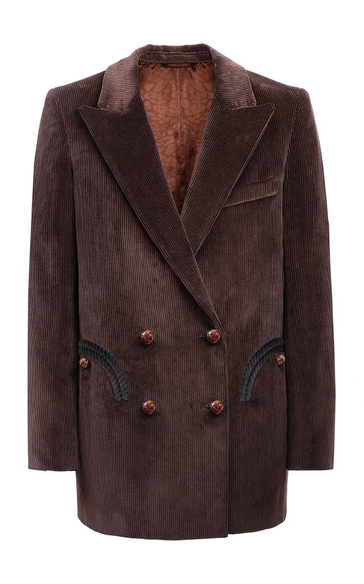 Moda Operandi Blaz Milano Classic Touch Everynight Velvet Blazer