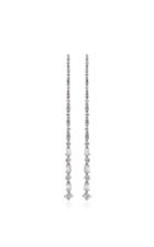 Shawn Warren W Assorted Shape Diamod Line Earrings