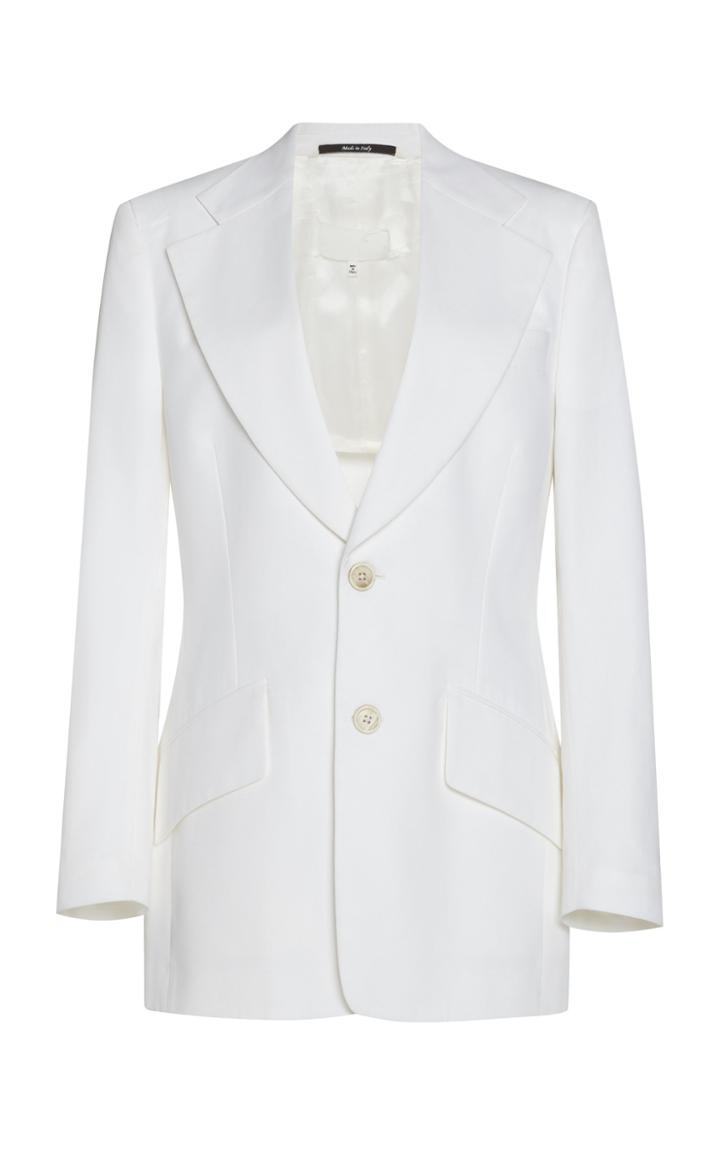 Maison Margiela Single Button Cotton Blazer