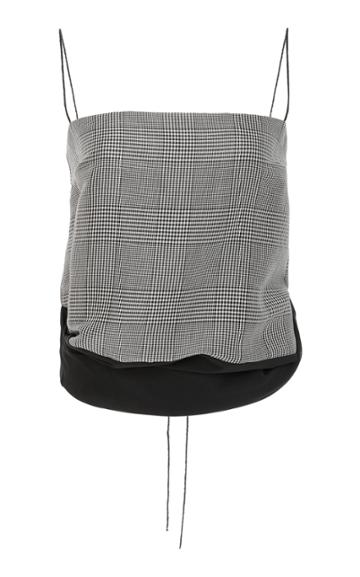 Marisa Witkin Spaghetti Tank Crop Top