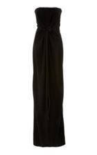 Rosetta Getty Stretch Cady Strapless Gown