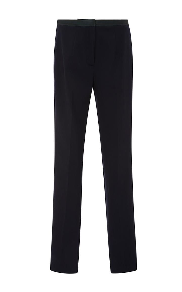Zac Posen Tropical Wool Slim Pant