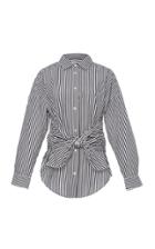 Frame Denim Tie Poplin Long Sleeve